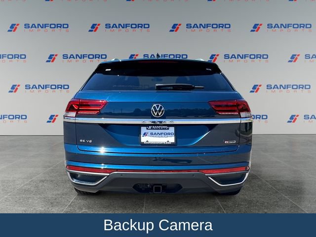 Used 2022 Volkswagen Atlas Cross Sport SE w/ Black Wheel Package AWD/4WD image 5