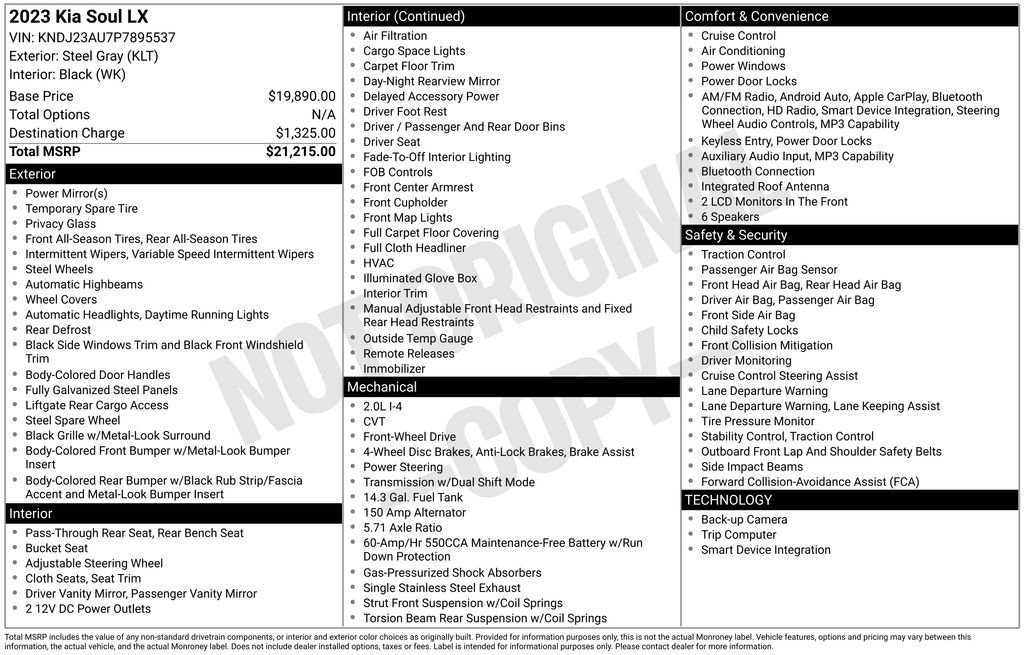 Used 2023 Kia Soul LX image 29