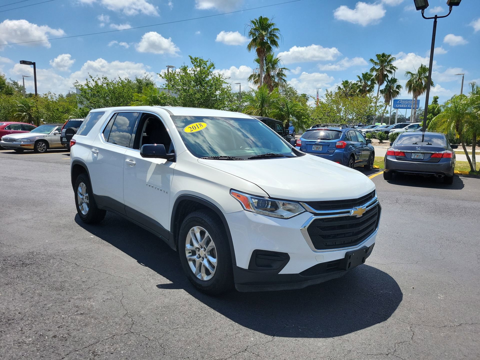 Used 2018 Chevrolet Traverse LS w/ LPO, Cargo Package AWD/4WD image 1