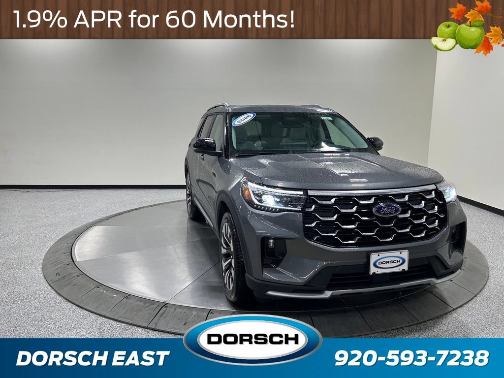 New 2026 Ford Explorer Platinum w/ LUX Leather Package AWD/4WD image 3