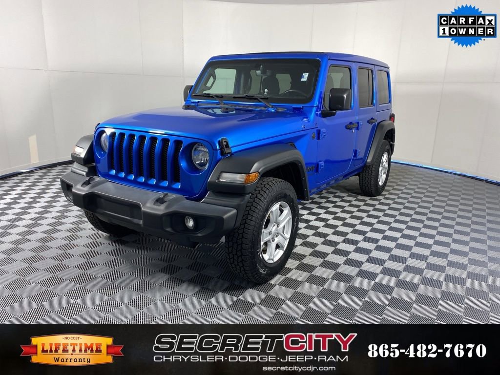Used 2022 Jeep Wrangler Unlimited Sport w/ Sun And Sound Package image 3