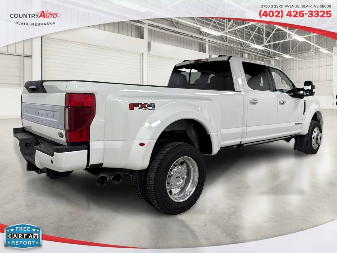 Used 2022 Ford F450 Platinum w/ FX4 Off-Road Package image 5