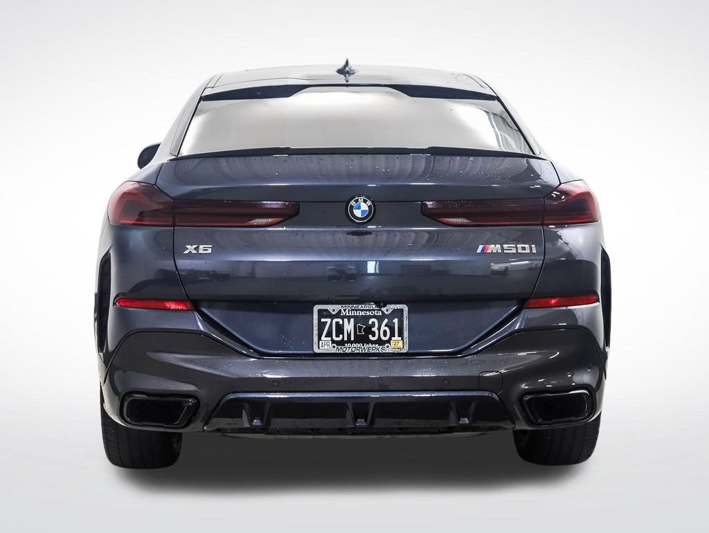 Used 2022 BMW X6 M50i w/ Premium Package AWD/4WD image 4