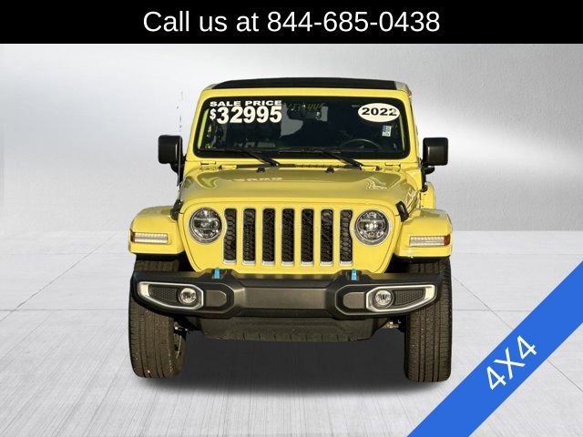 Certified 2022 Jeep Wrangler Unlimited Sahara w/ Cold Weather Group image 2