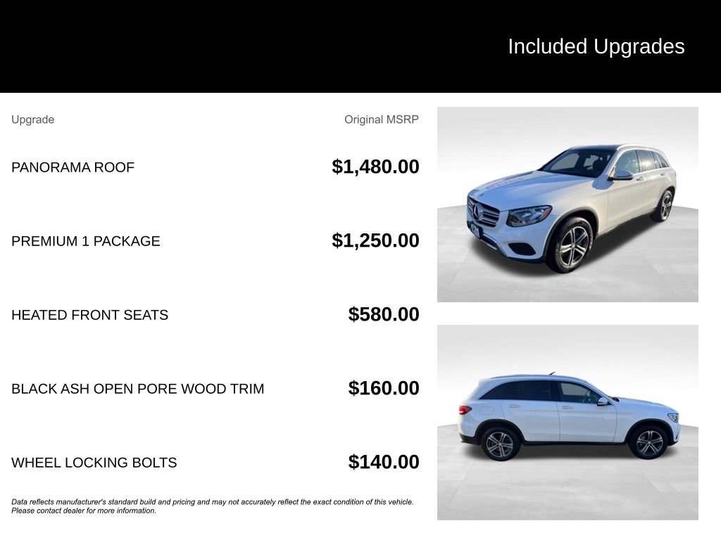 Used 2017 Mercedes-Benz GLC 300 w/ Premium 1 Package image 11