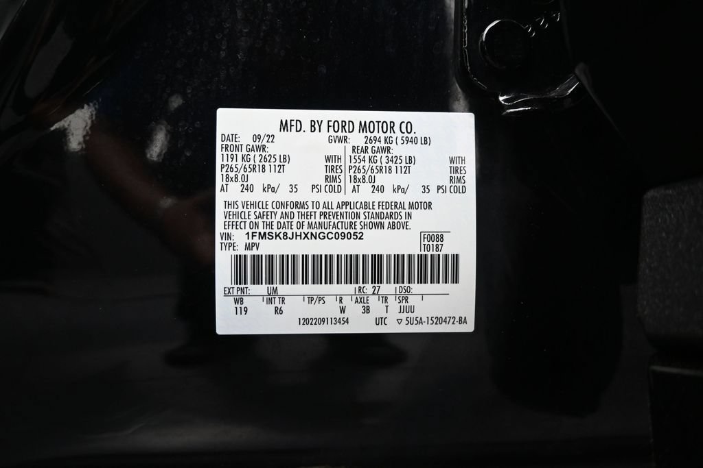 Used 2022 Ford Explorer Timberline AWD/4WD image 15