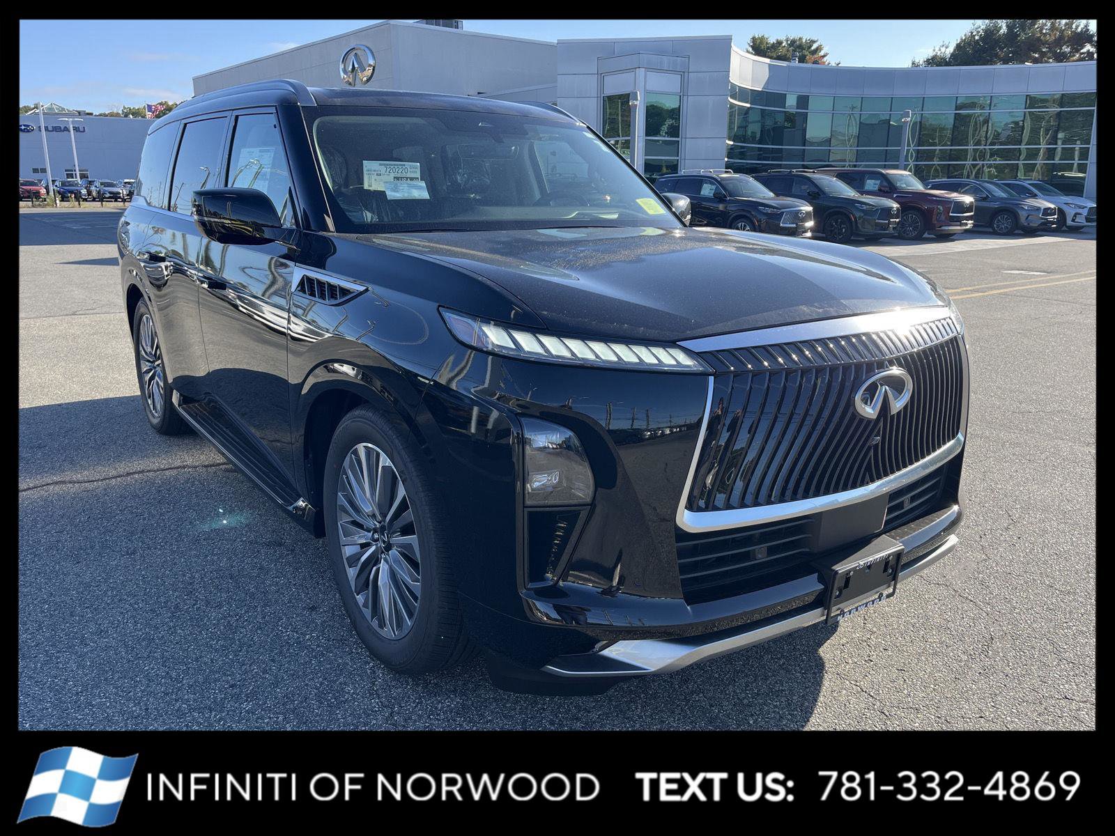 New 2026 INFINITI QX80 Luxe w/ Cargo Package