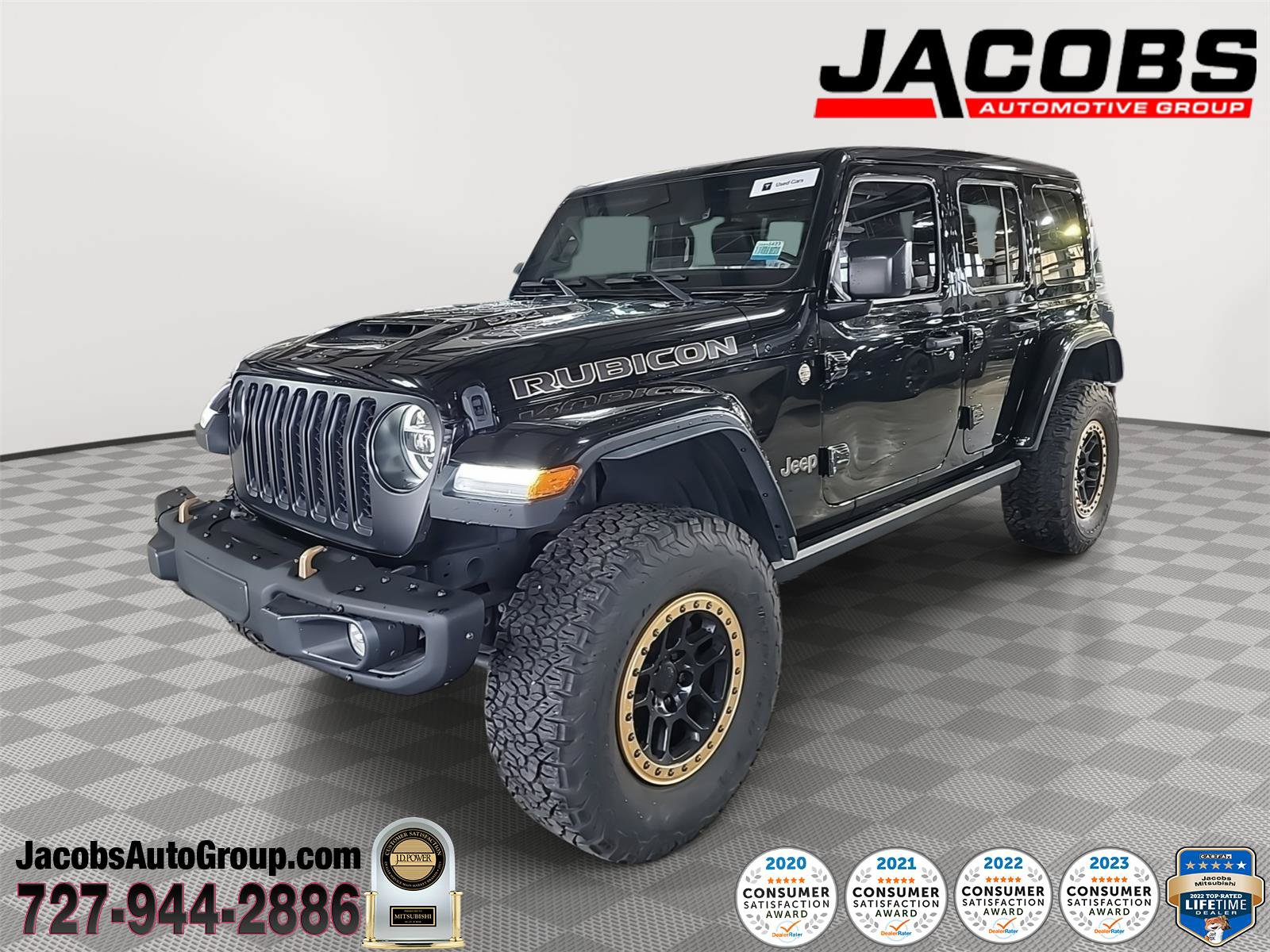 Used 2022 Jeep Wrangler Unlimited Rubicon w/ Xtreme Recon 35" Tire Package AWD/4WD image 1