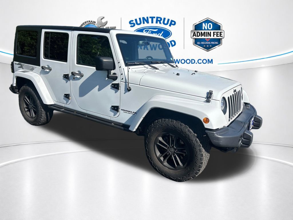 Used 2017 Jeep Wrangler Unlimited Sahara AWD/4WD image 9