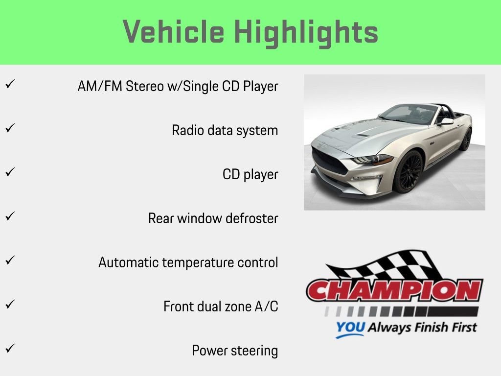 Used 2018 Ford Mustang GT Premium w/ GT Performance Package RWD image 12
