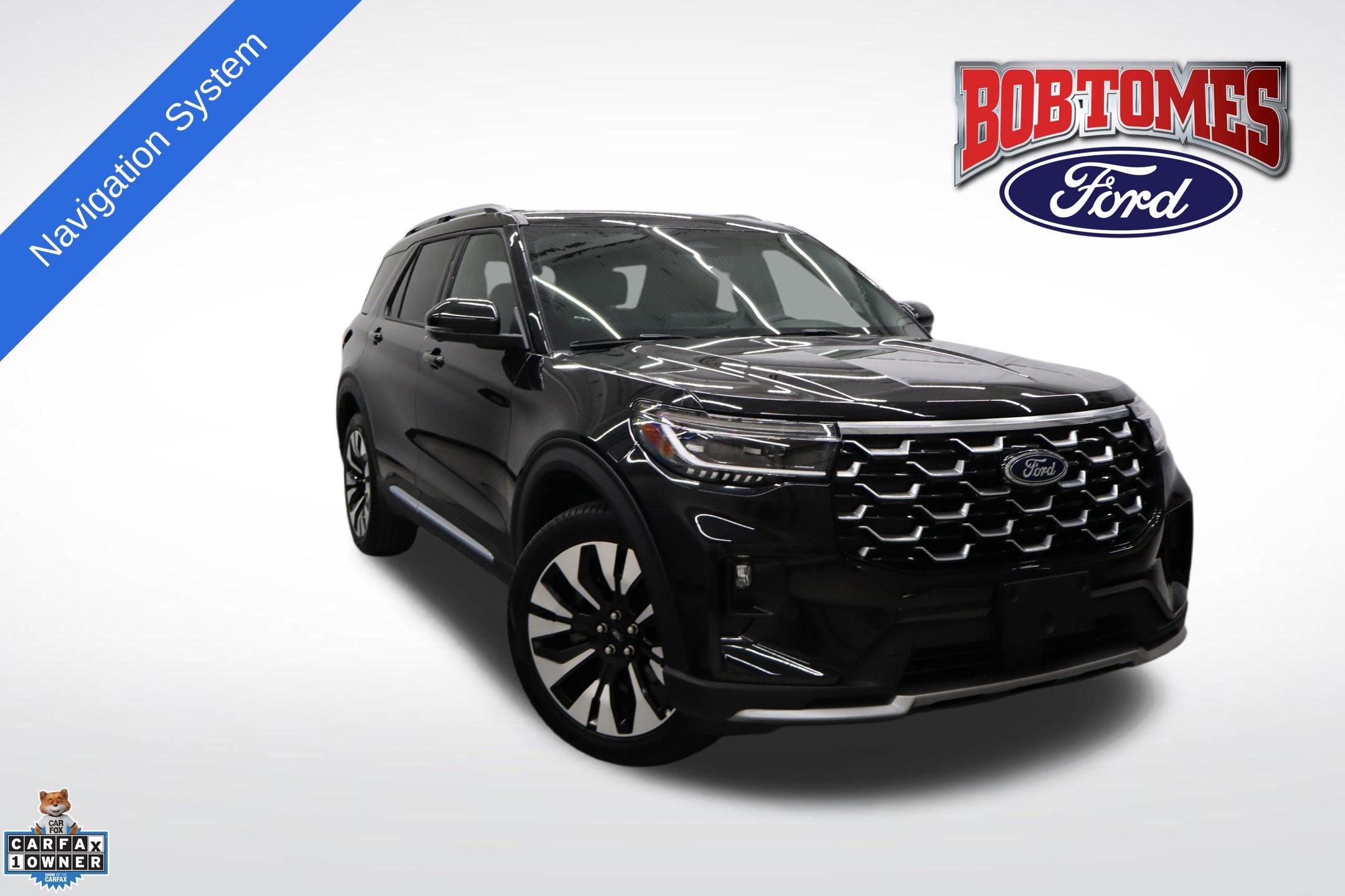 Certified 2025 Ford Explorer Platinum w/ LUX Leather Package