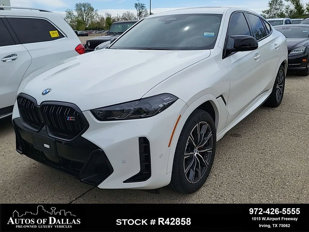 Used 2024 BMW X6 M60i w/ M Sport Professional Package AWD/4WD video 1