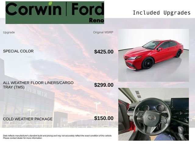 Used 2024 Toyota Camry XSE w/ Cold Weather Package AWD/4WD image 3