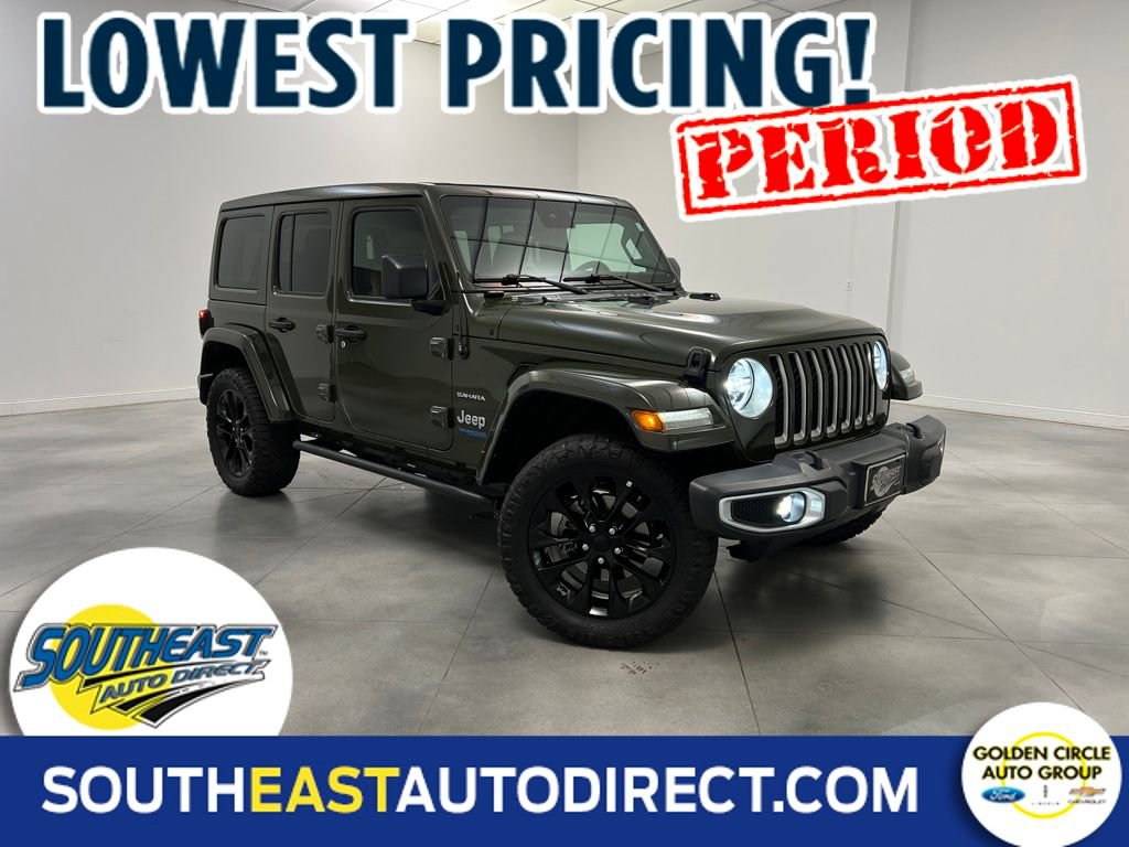 Used 2021 Jeep Wrangler Unlimited Sahara w/ Cold Weather Group video 2
