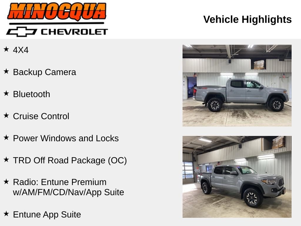 Used 2019 Toyota Tacoma TRD Off-Road AWD/4WD image 2