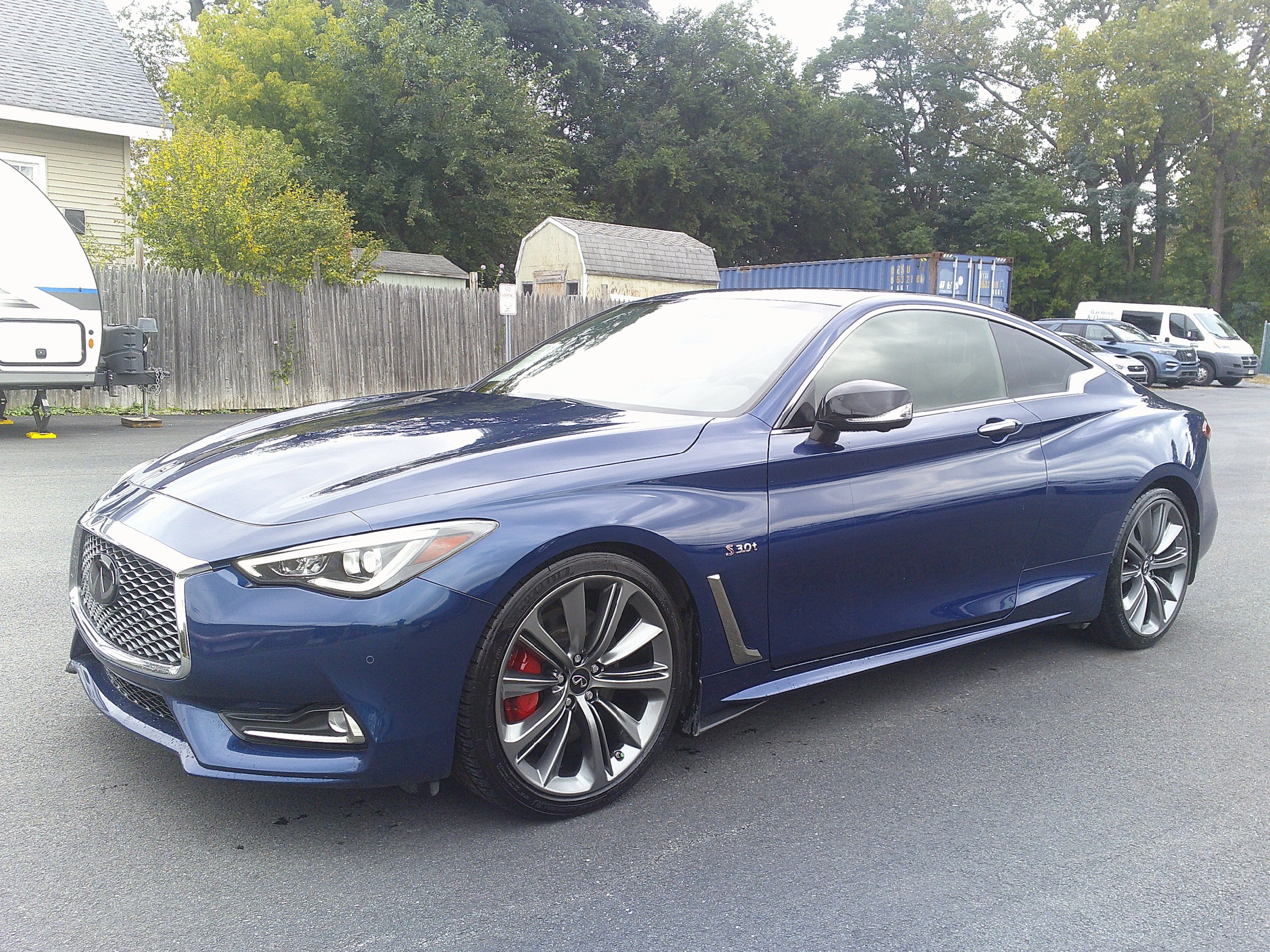 Used 2020 INFINITI Q60 Red Sport 400 w/ Proactive Package RWD image 1