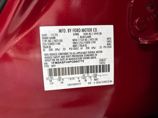 Used 2023 Ford Explorer Limited AWD/4WD image 46