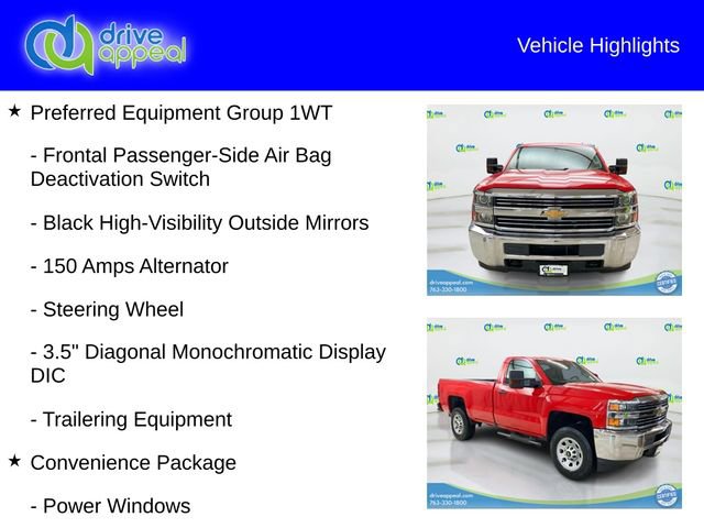Used 2016 Chevrolet Silverado 3500 W/T w/ WT Convenience Package image 6