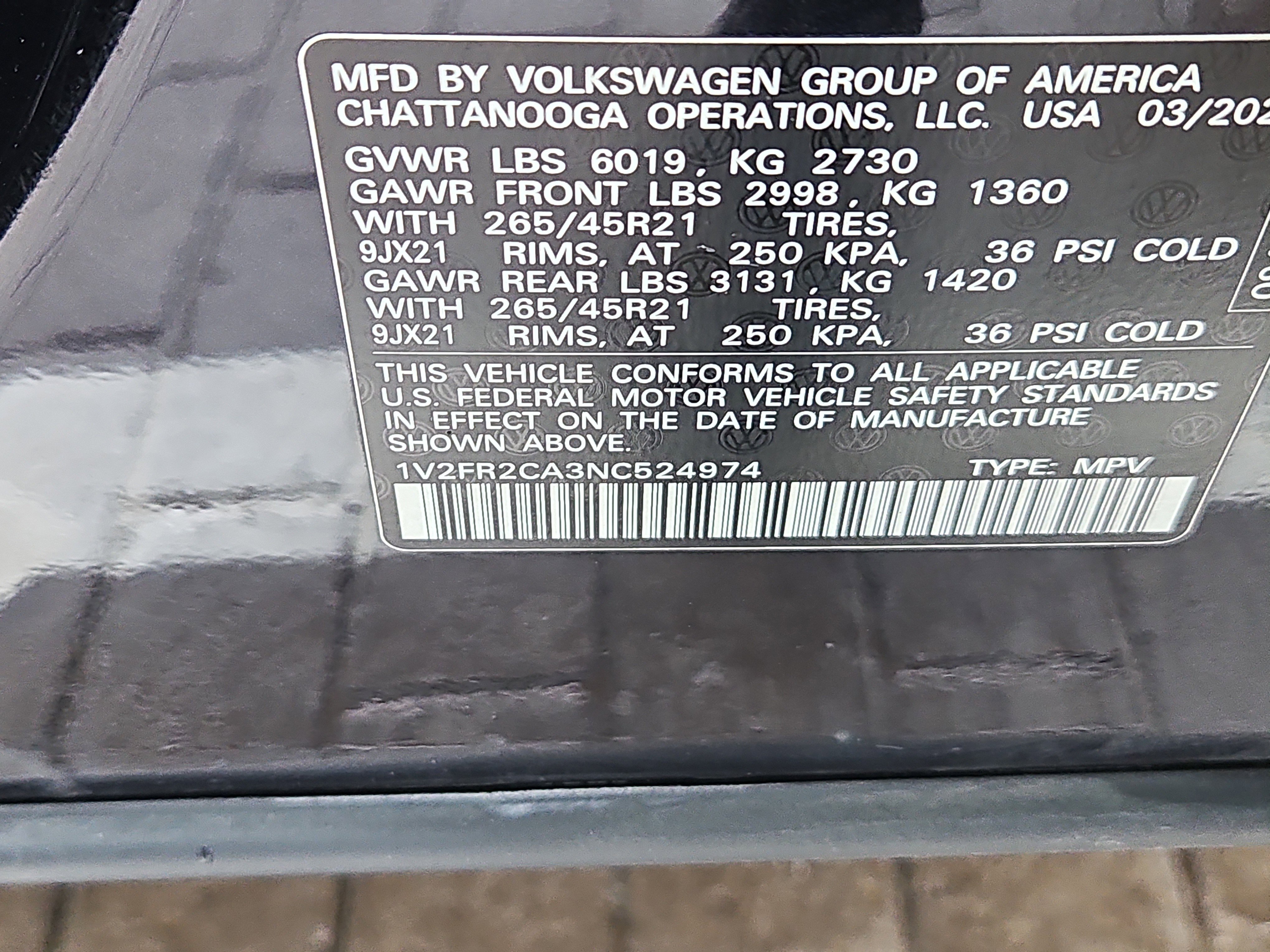 Certified 2022 Volkswagen Atlas SEL Premium image 8