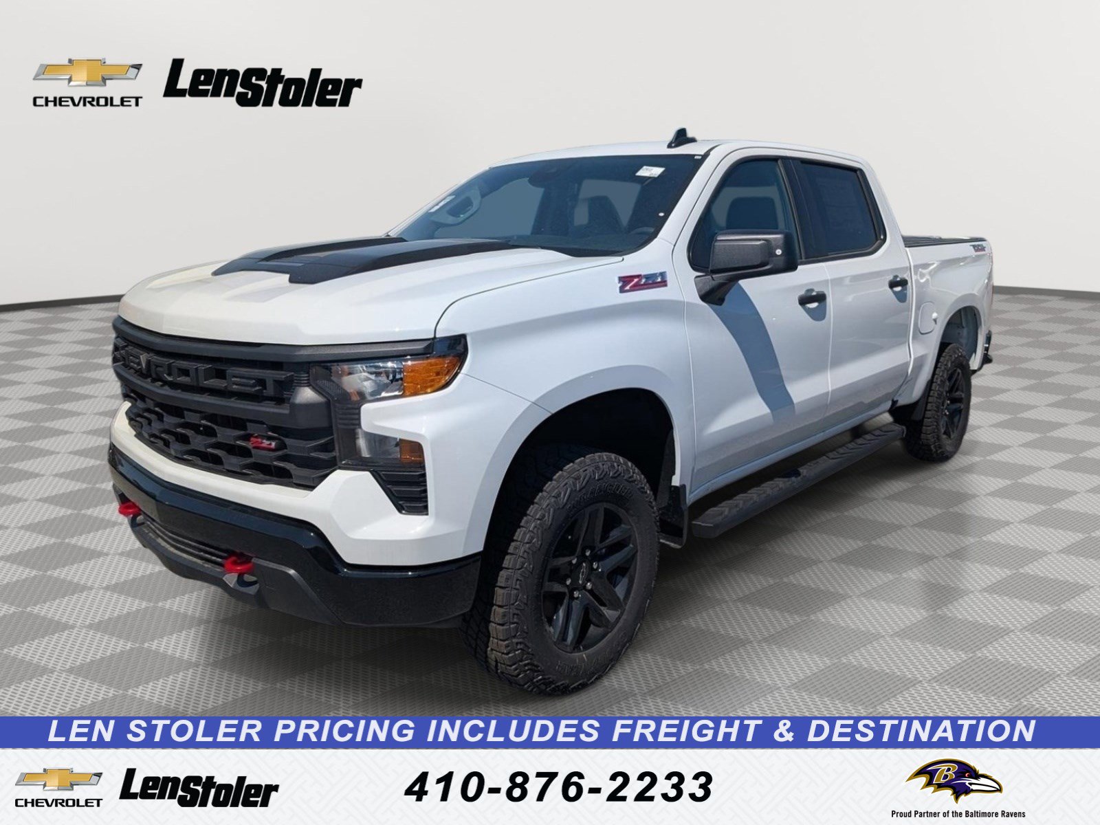 New 2026 Chevrolet Silverado 1500 Custom Trail Boss AWD/4WD image 1
