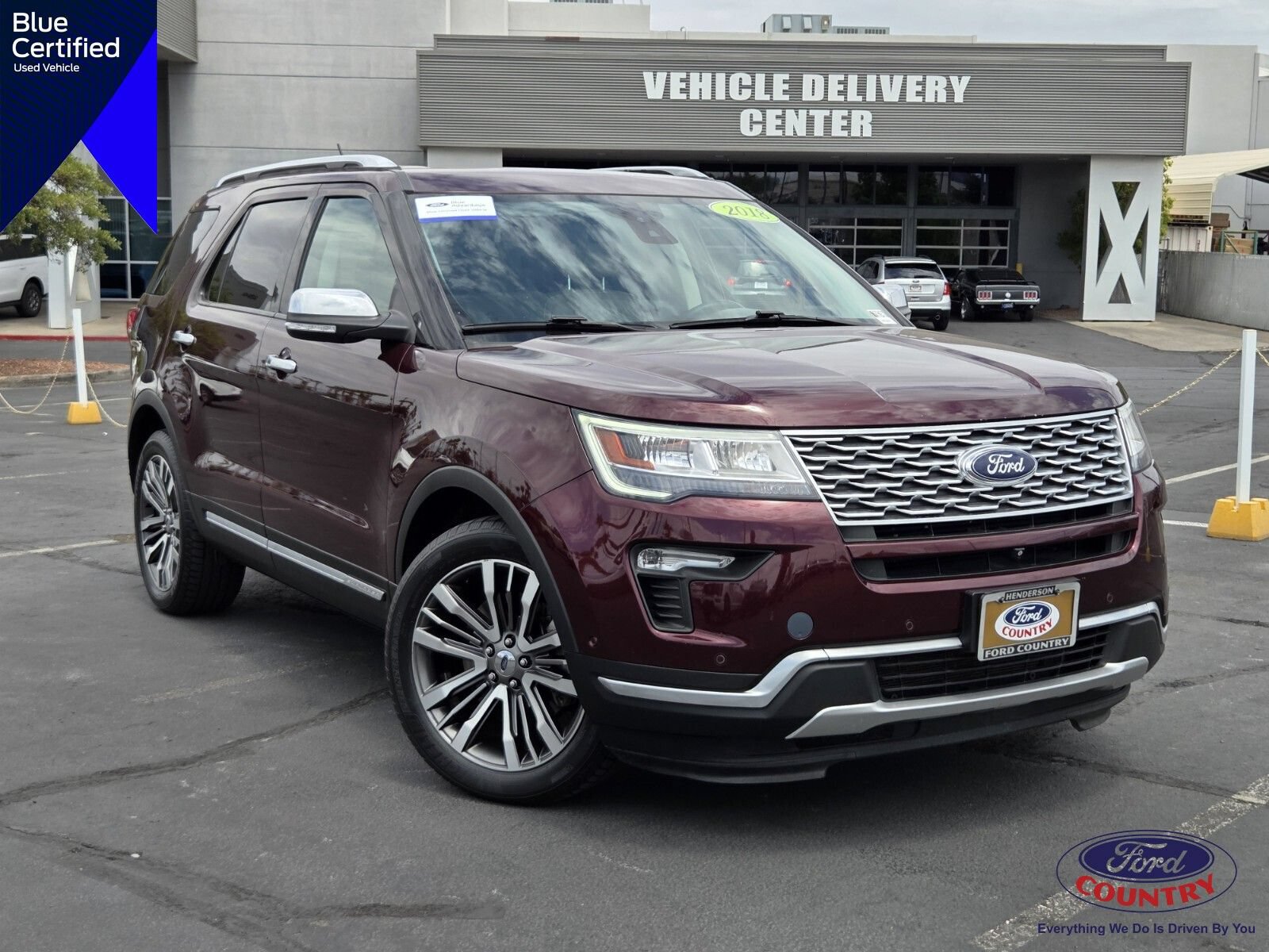 Certified 2018 Ford Explorer Platinum