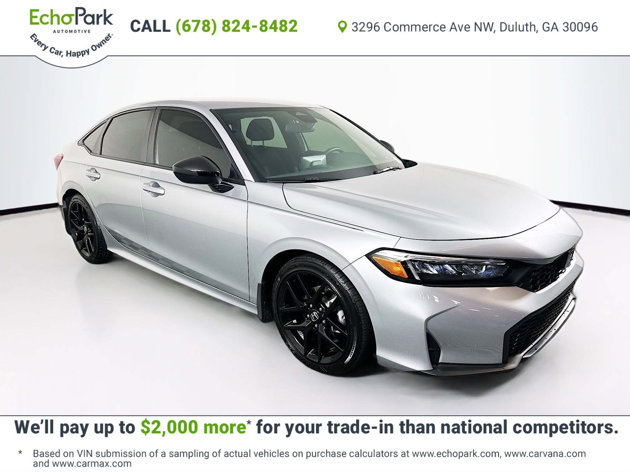 Used 2025 Honda Civic Sport image 1