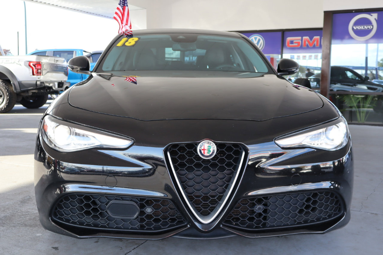 Used 2018 Alfa Romeo Giulia Ti Sport w/ Quick Order Package 22S Sport image 11