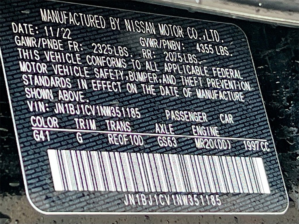 Used 2022 Nissan Rogue Sport SL w/ Premium Package image 32