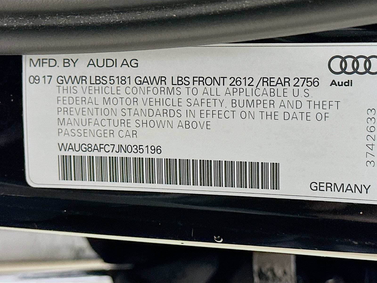 Used 2018 Audi A6 2.0T Premium Plus w/ Premium Plus Package AWD/4WD image 49