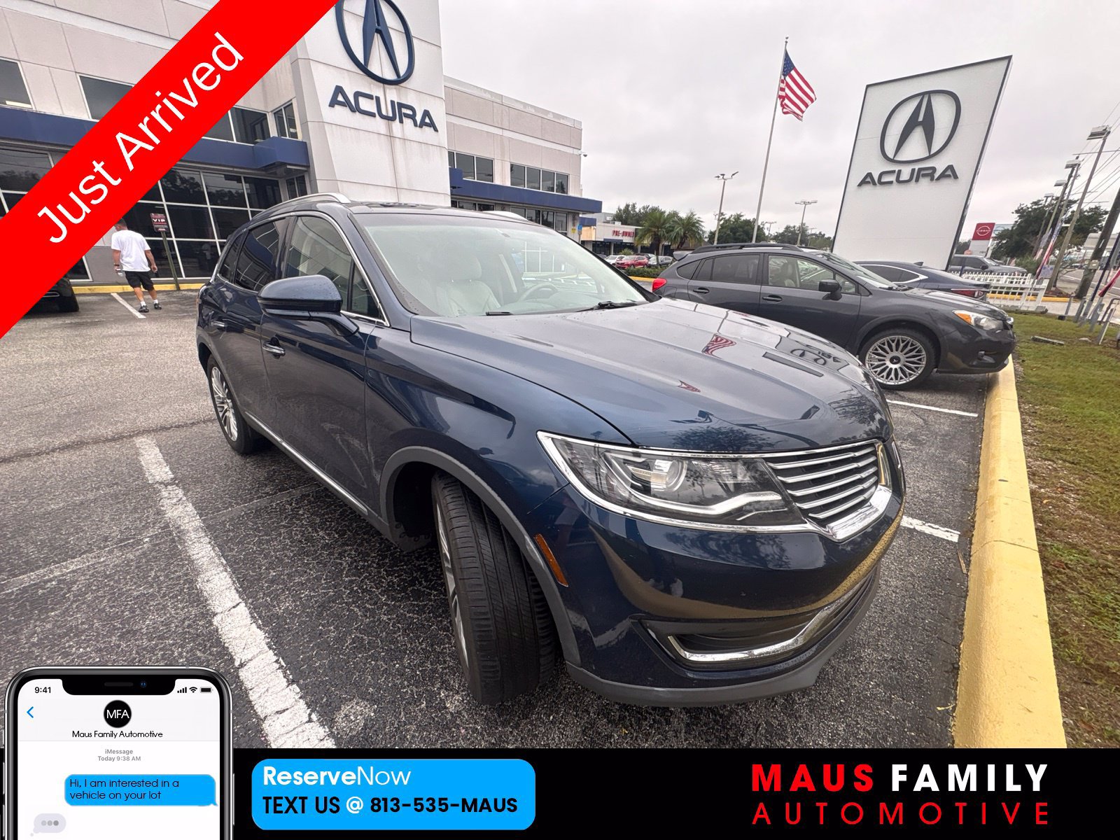 Used 2017 Lincoln MKX Reserve w/ Cargo Utility Package