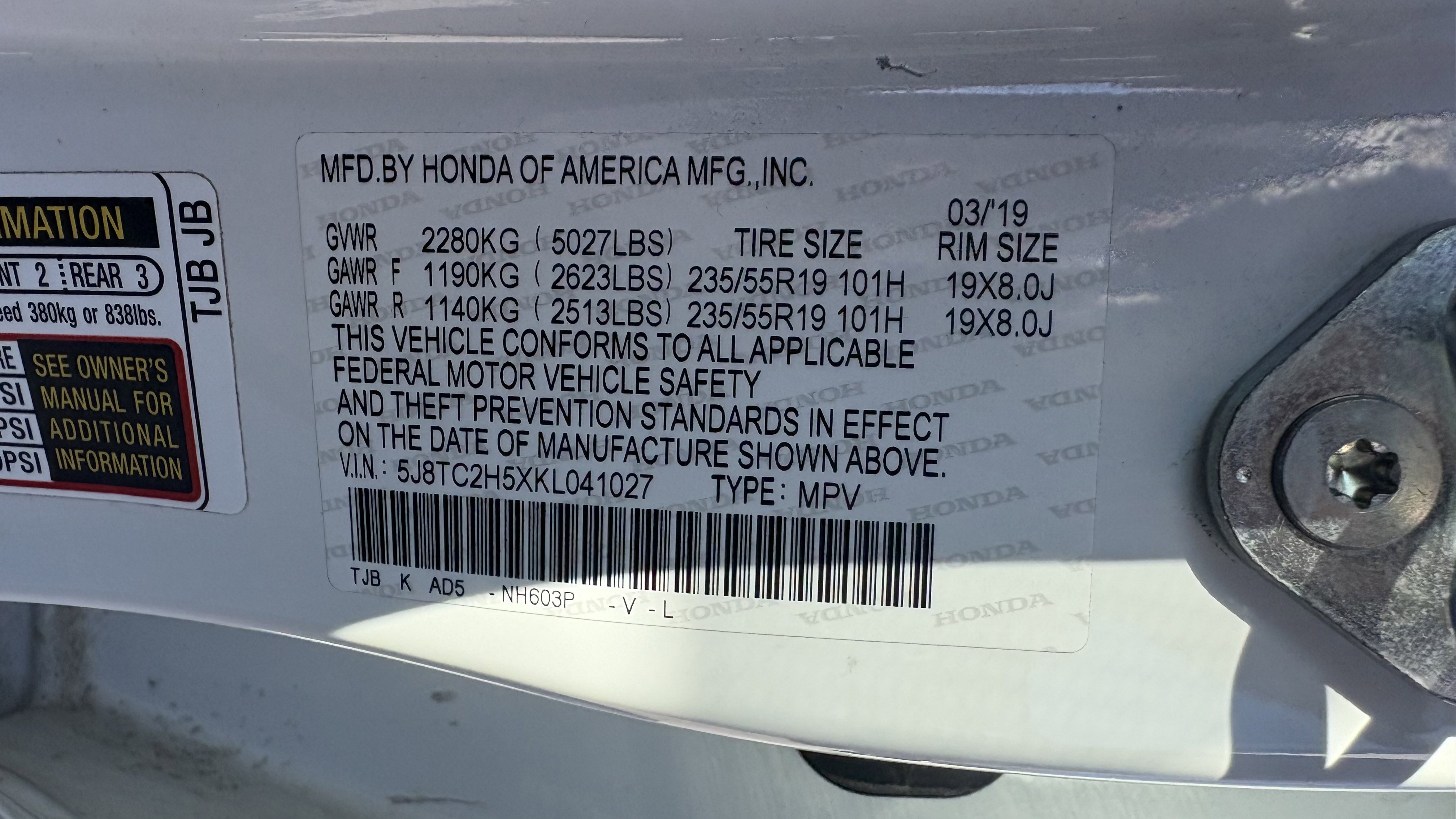 Used 2019 Acura RDX AWD w/Technology Pkg image 20