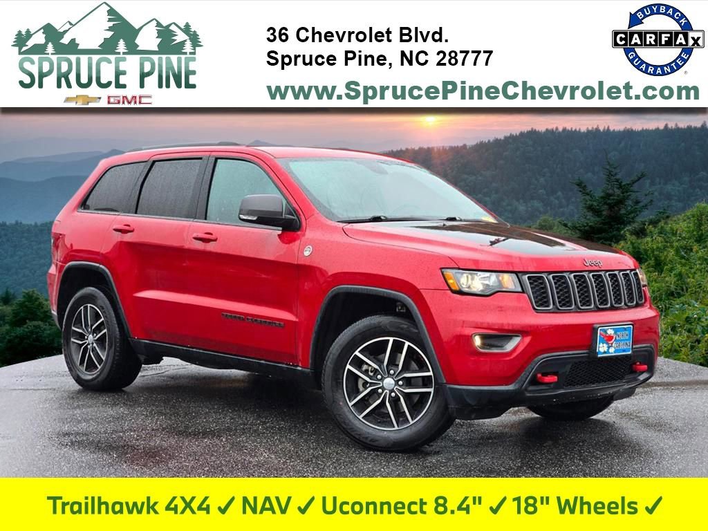 Used 2017 Jeep Grand Cherokee Trailhawk image 1
