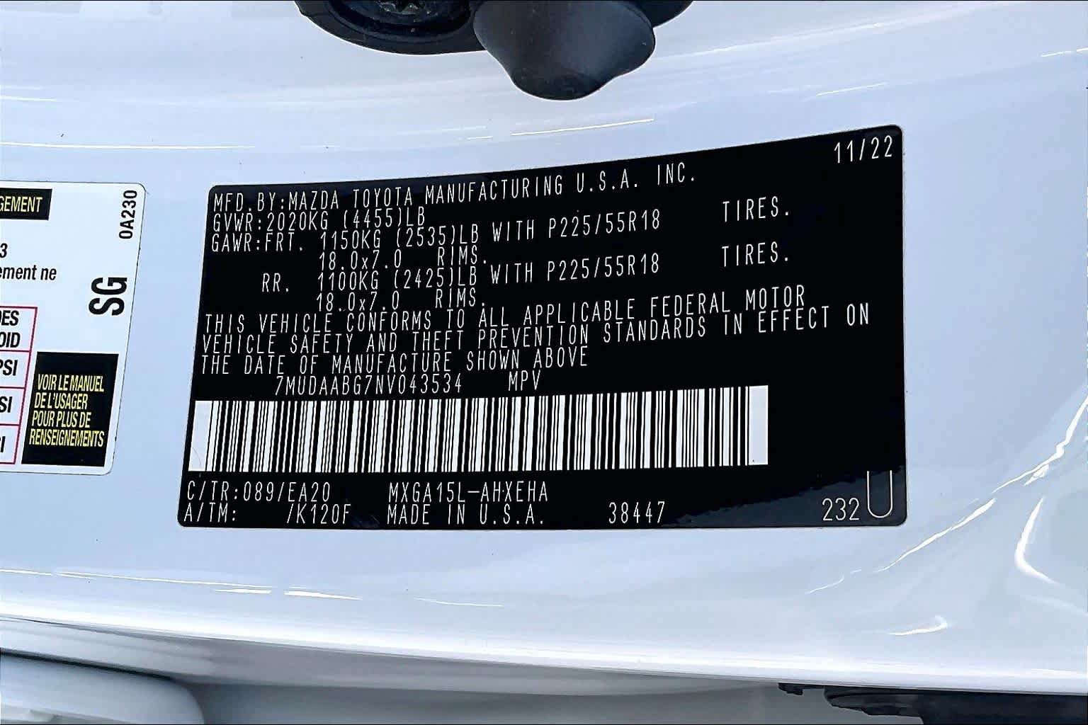 Used 2022 Toyota Corolla Cross XLE w/ Convenience Package AWD/4WD image 36