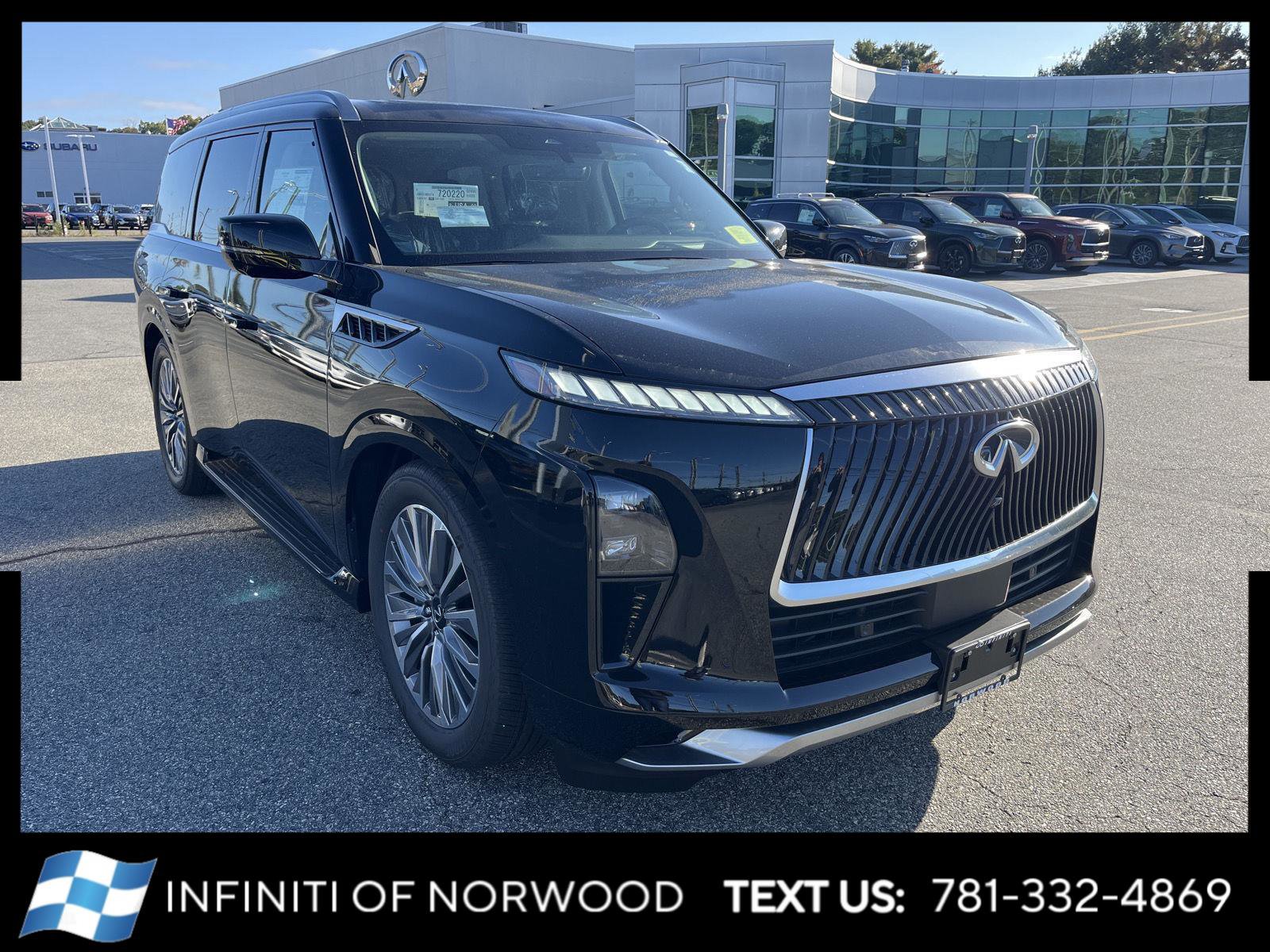New 2026 INFINITI QX80 Luxe w/ Cargo Package