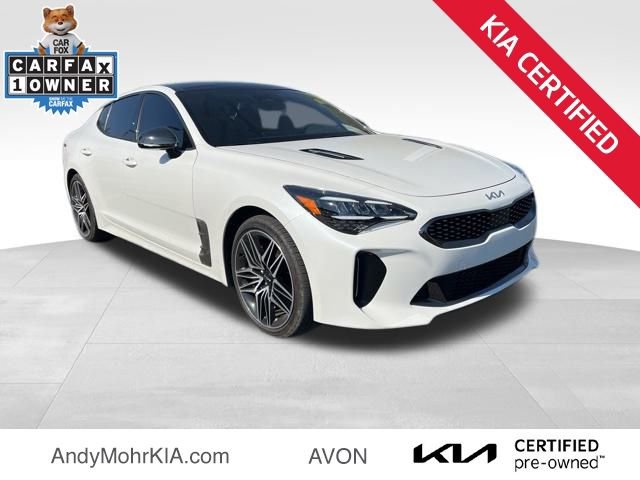Certified 2022 Kia Stinger GT1 w/ Red Interior Color Package