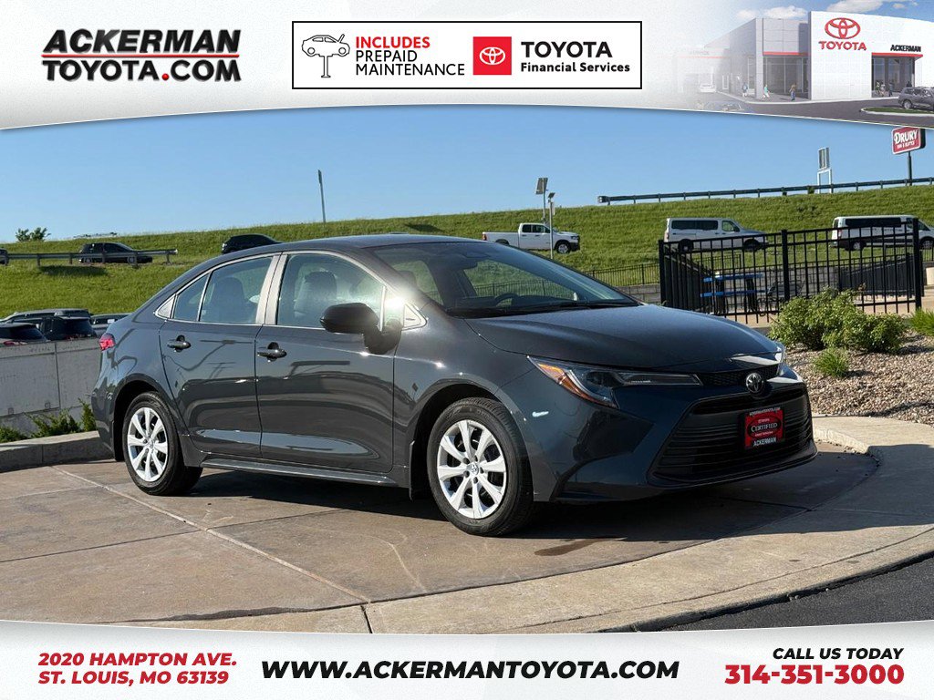 Certified 2024 Toyota Corolla LE FWD image 1