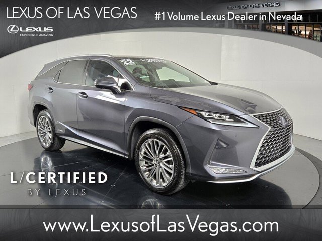 Certified 2022 Lexus RX 450hL Luxury w/ Cold Area Package (CT)