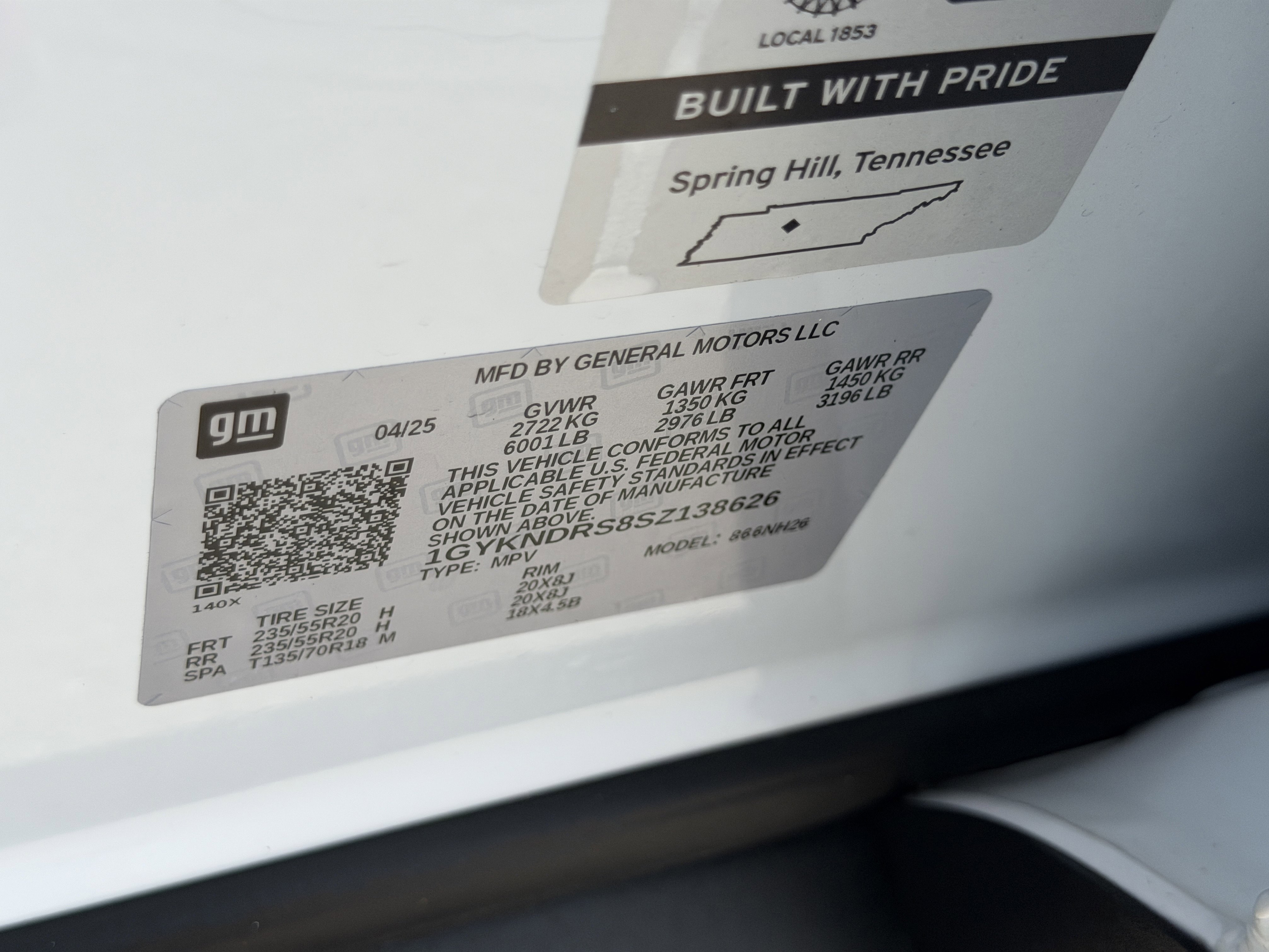 Certified 2025 Cadillac XT5 Premium Luxury AWD/4WD image 34
