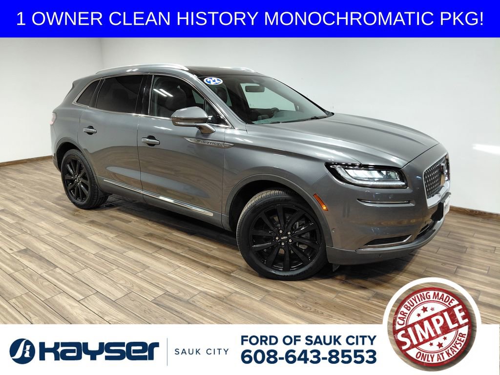 Used 2022 Lincoln Nautilus Reserve w/ Equipment Group 201A