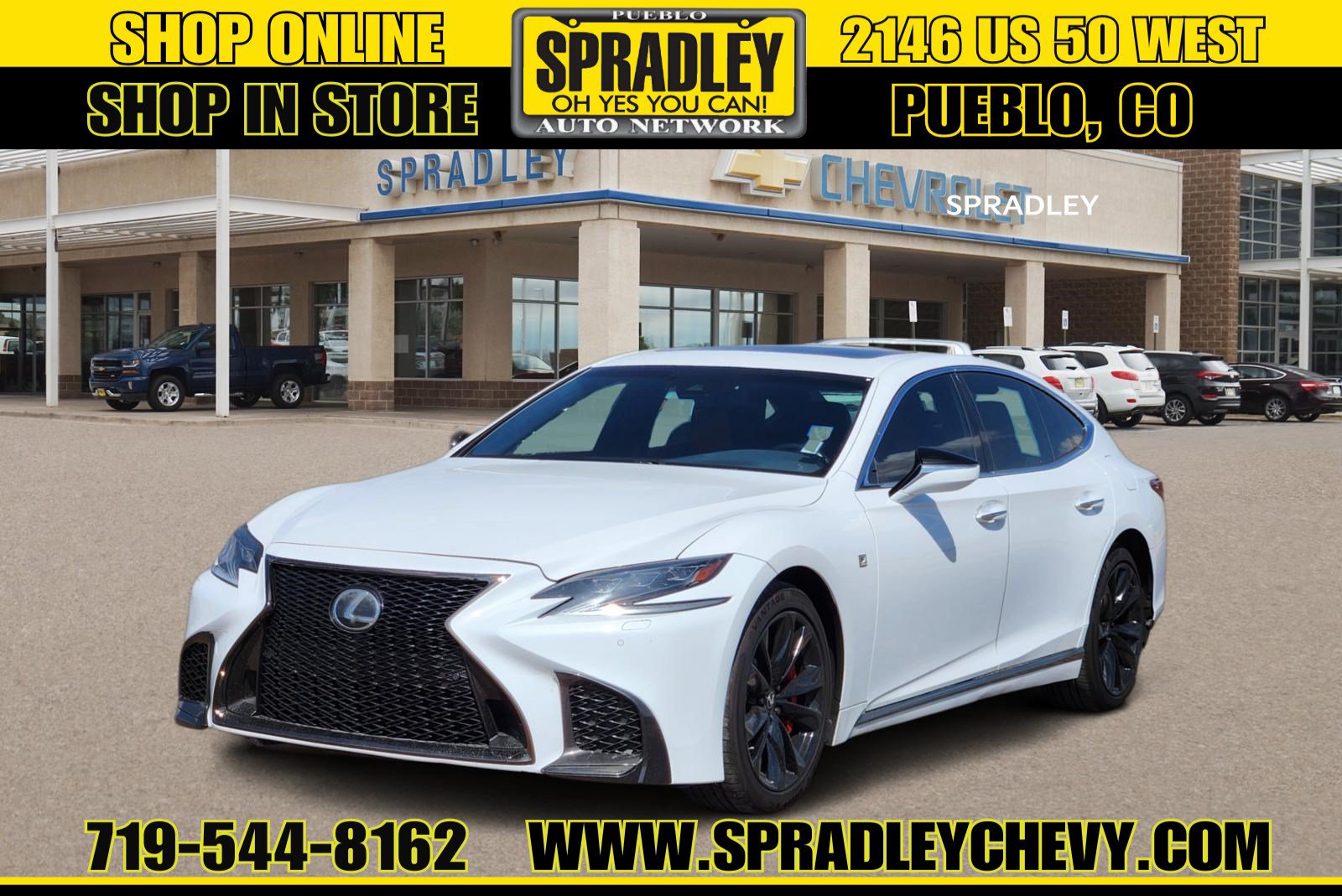 Used 2018 Lexus LS 500 F Sport w/ Accessory Package (Z2) AWD/4WD image 1