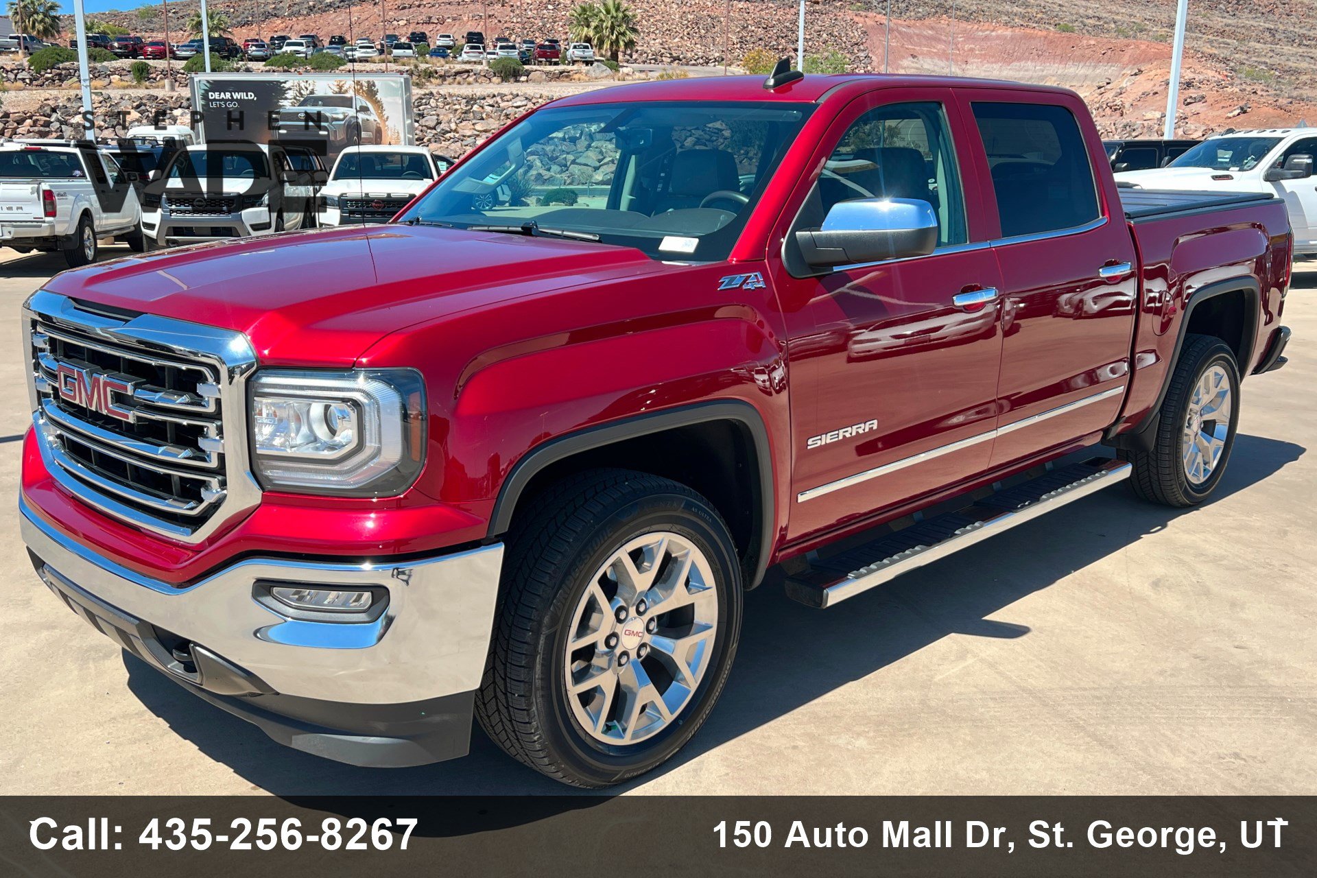 Used 2018 GMC Sierra 1500 SLT w/ SLT Premium Package AWD/4WD image 1