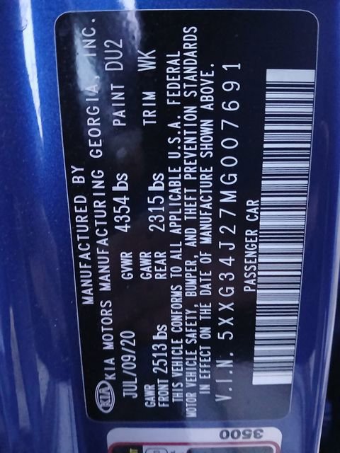 Used 2021 Kia K5 EX w/ EX Premium Package image 18