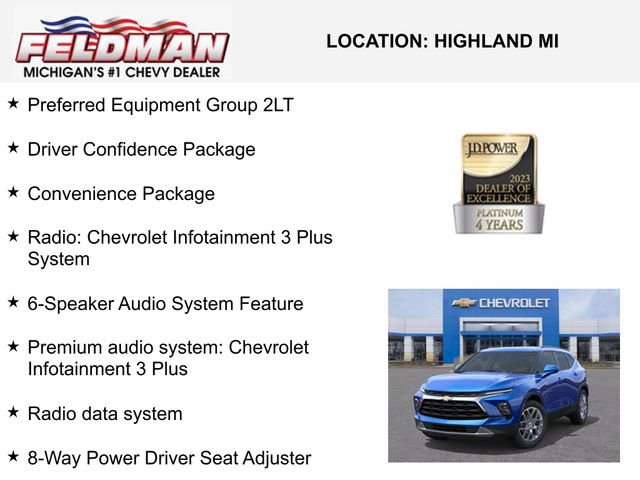 New 2025 Chevrolet Blazer LT w/ Convenience Package image 3