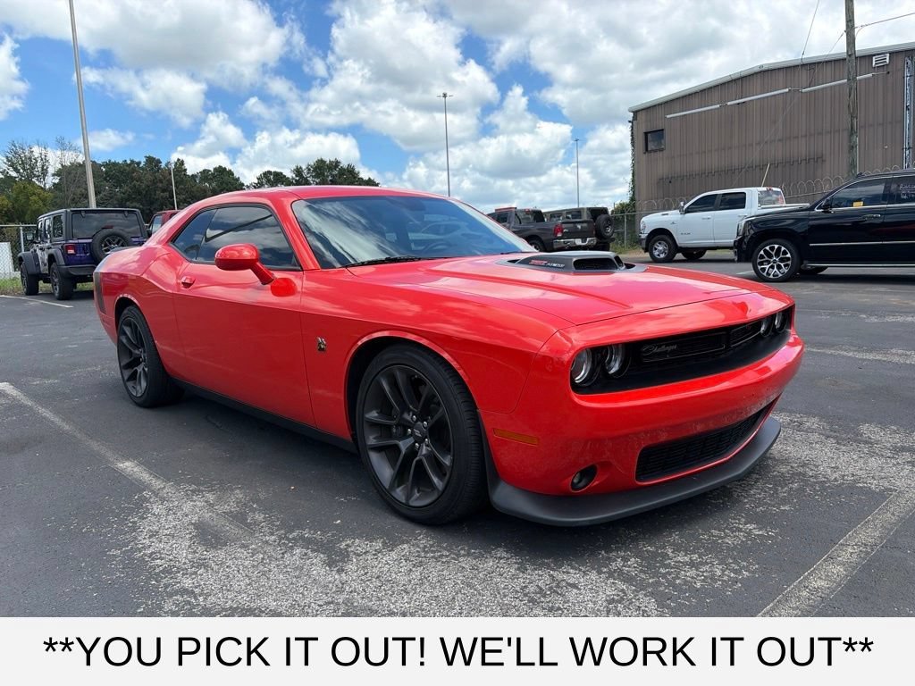 Used 2021 Dodge Challenger R/T Scat Pack w/ Shaker Package RWD image 1
