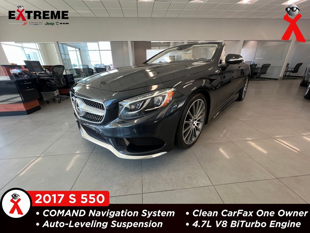 Used 2017 Mercedes-Benz S 550 Cabriolet