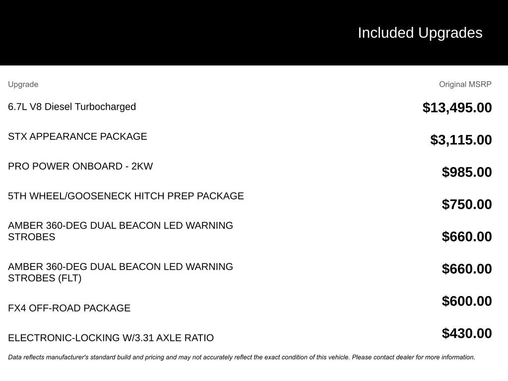 Used 2026 Ford F350 XL w/ STX Appearance Package AWD/4WD image 5