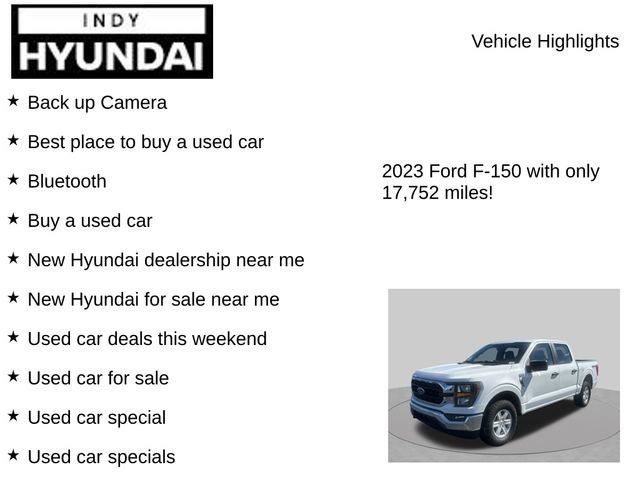 Used 2023 Ford F150 XLT w/ Trailer Tow Package AWD/4WD image 7