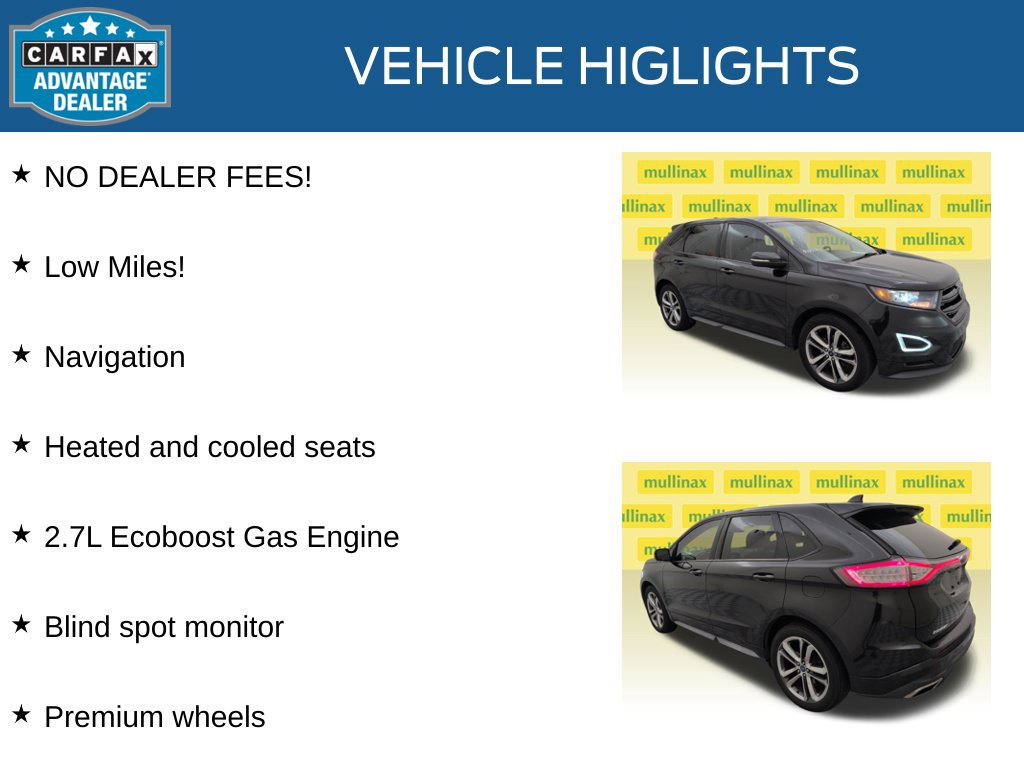 Used 2015 Ford Edge Sport w/ Equipment Group 401A FWD image 11