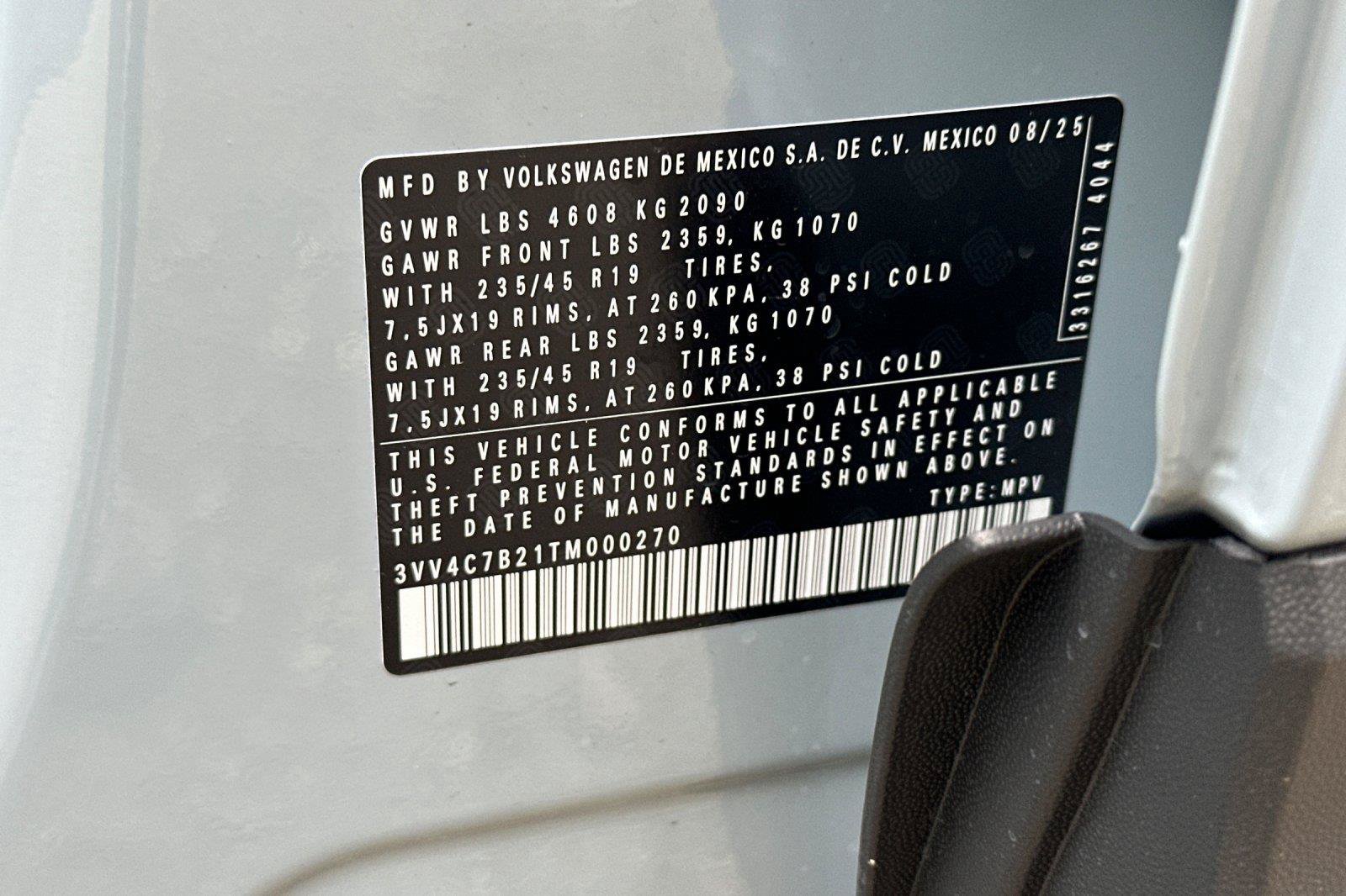 New 2026 Volkswagen Taos SEL AWD/4WD image 28