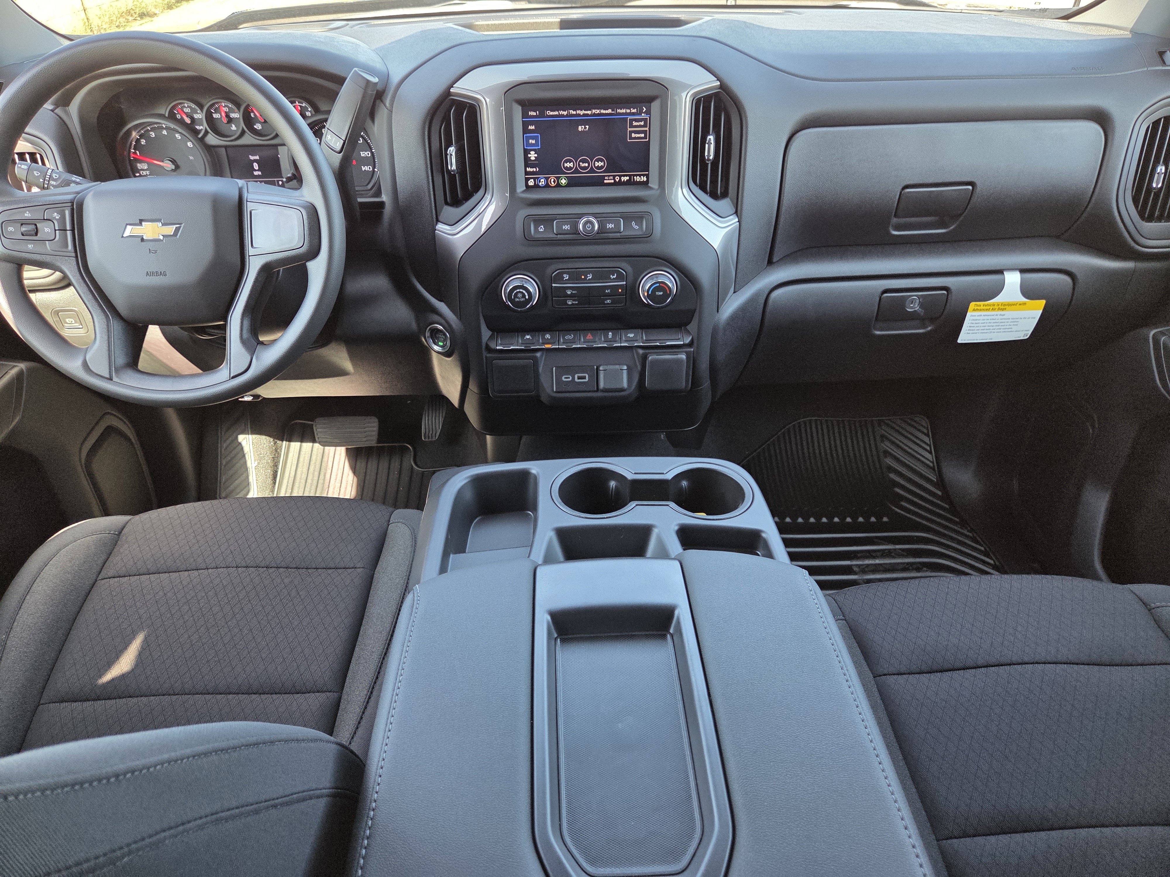 New 2026 Chevrolet Silverado 1500 Custom w/ Turbomax Blackout Package RWD image 7